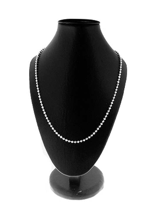 a precios baratos para venta online Cadena plata modelo bolas