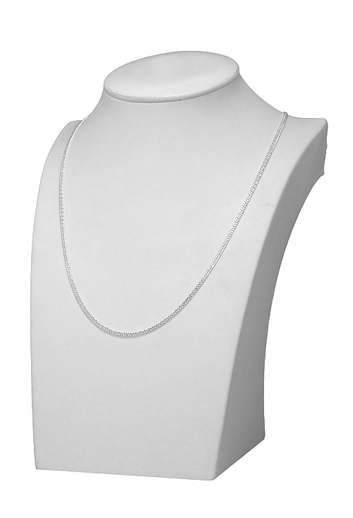 Cadena plata modelo doble rombo 126_DROMBO40-40R moda en plata de ley