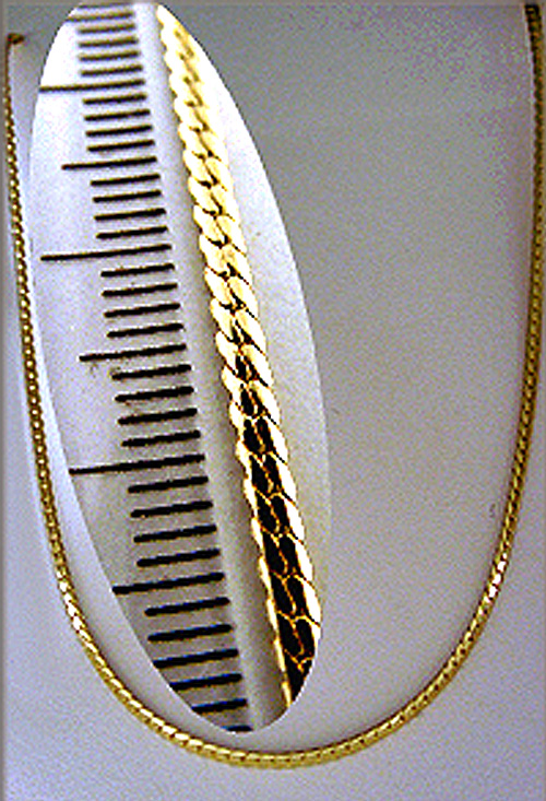 Cadenas y cordones oro oro amarillo. 45 cm. otros eslabones - foto 3 - rfcia.127_BTA60-45