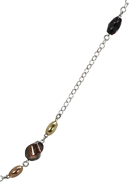 collar de plata tricolor con topacios vista de detalle 017_634GC0257_01