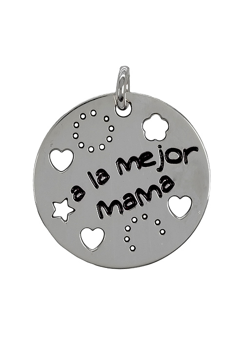 Disco de plata con dedicatoria “a la mejor mama” - foto 3 - rfcia.266_024272-1-10-1
