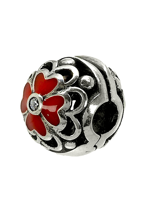 abalorio plata ley esmaltada con función de clip vista lateral 271_PCHS8_01