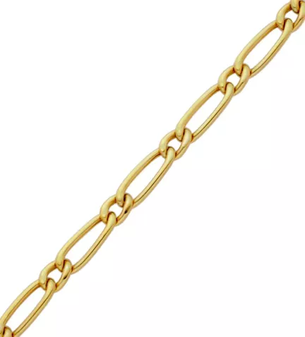 cadena de oro maciza 1x1 vista principal