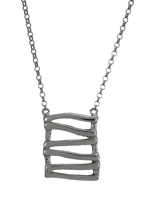 Gargantilla de plata cadena rolo 266_024638-1-1