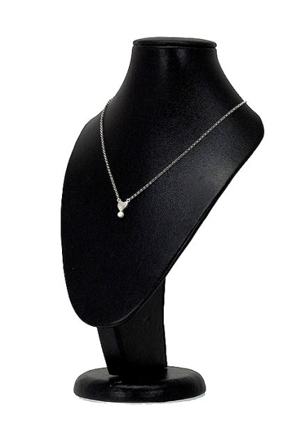 Gargantilla de plata corazón con perla 266_024348-1-1 en peto