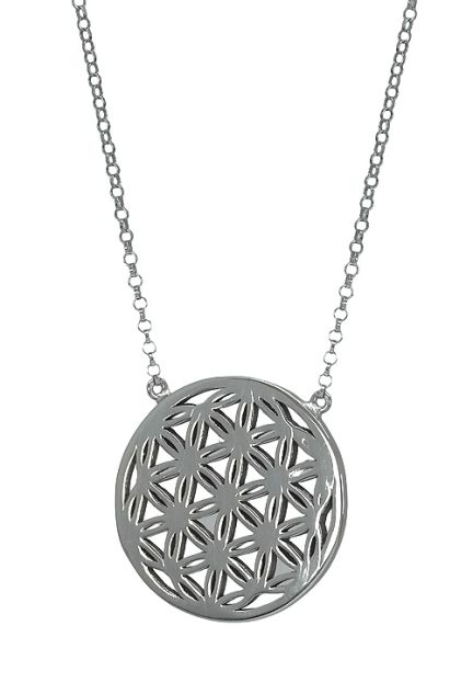 Gargantilla de plata flor de la vida 266_024620-1-1