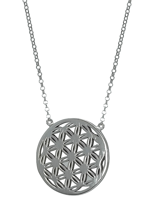 Gargantilla de plata flor de la vida 266_024620-1-1