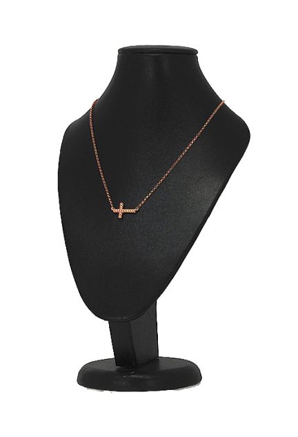 Gargantilla plata chapada motivo cruz 266_024710-4-1-1