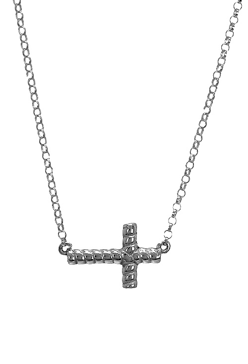 Gargantilla plata motivo cruz 266_024710-2-1