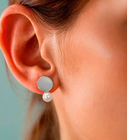 pendiente de plata y perla 266_014346