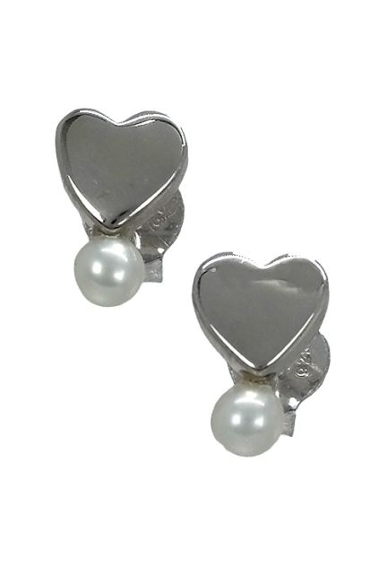 Pendientes de plata con perla motivo corazón 266_014348-1-1-1 joyas para mujer a precios baratos