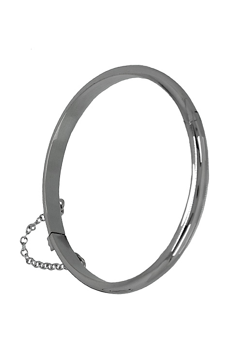 Pulsera de plata de ley rígida 240_AT-17N