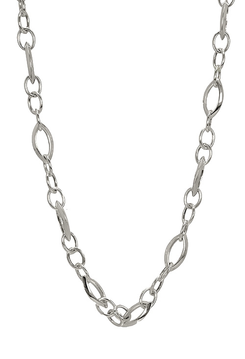 cadena plata ley eslabones combinados almendrados y asas 200_10165-2G