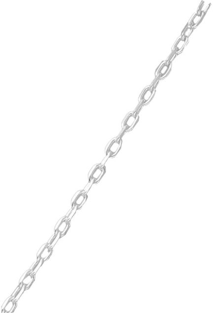 Cadena plata 40 cm eslabones forzados 126_FNL50-40
