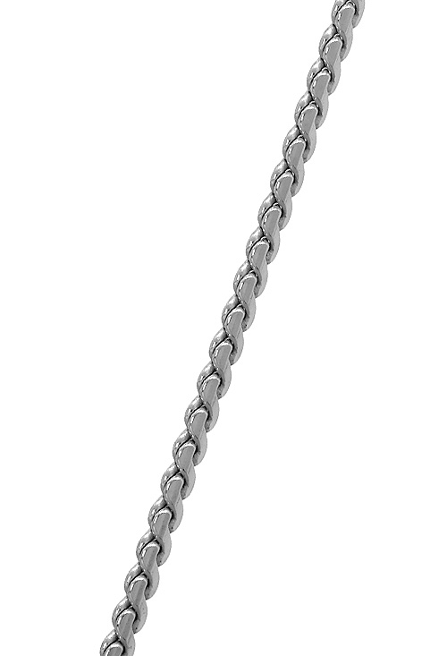 Gargantilla plata cordoncillo egipcio 45 cm 126_EN60-45R