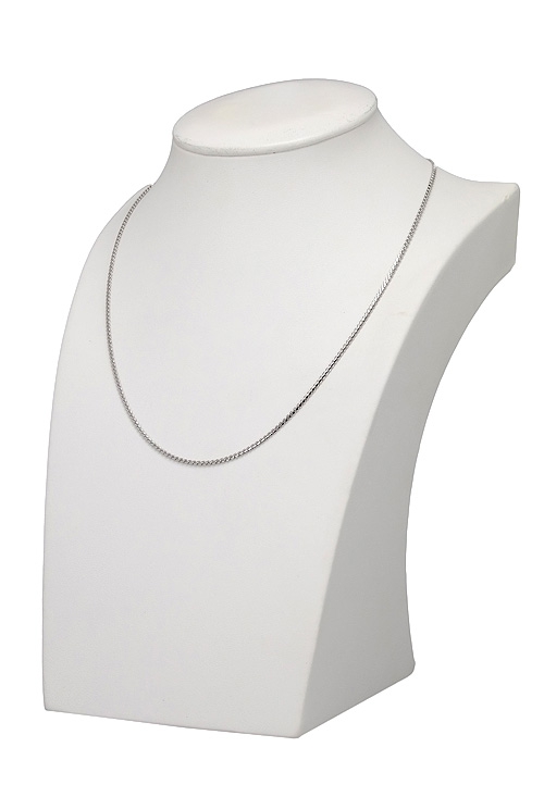 Gargantilla plata cordoncillo egipcio 45 cm 126_EN60-45R peto escaparate