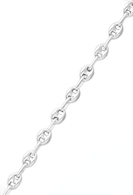 cadena plata de ley eslabones calabrote 50 cm foto para parrilla web