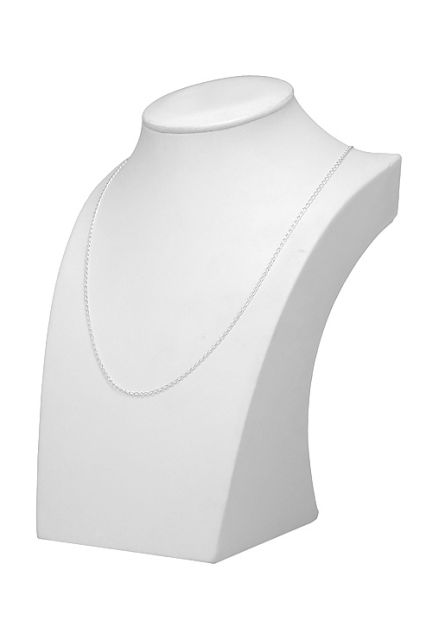 cadena plata de 40 cm 126_BILBAO40-40 foto en expositor