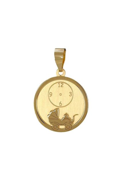 medlla del reloj con cochecito oro 18 ktes 243_000-06759