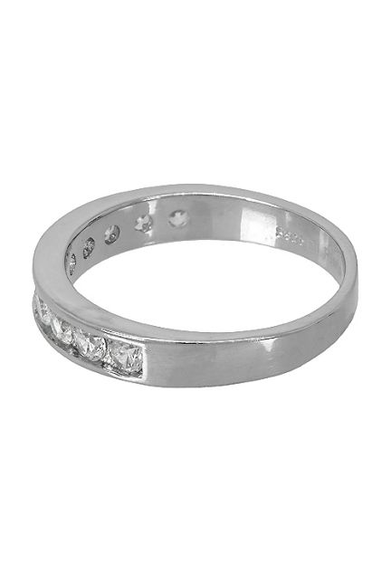 Anillo plata ley con circonitas media alianza 280_2010273 foto 3