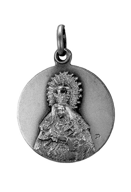Medalla religiosa plata ley Virgen de la Macarena 011_MACARENA22AG