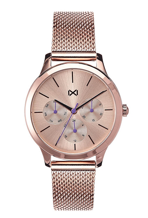 Reloj Mark Maddox multifunción colección Village en acero chapado MM7104-97