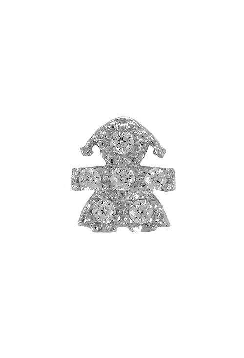 elemento silueta nina amore bacio plata y circonitas foto frontal 057-nina 057-nina