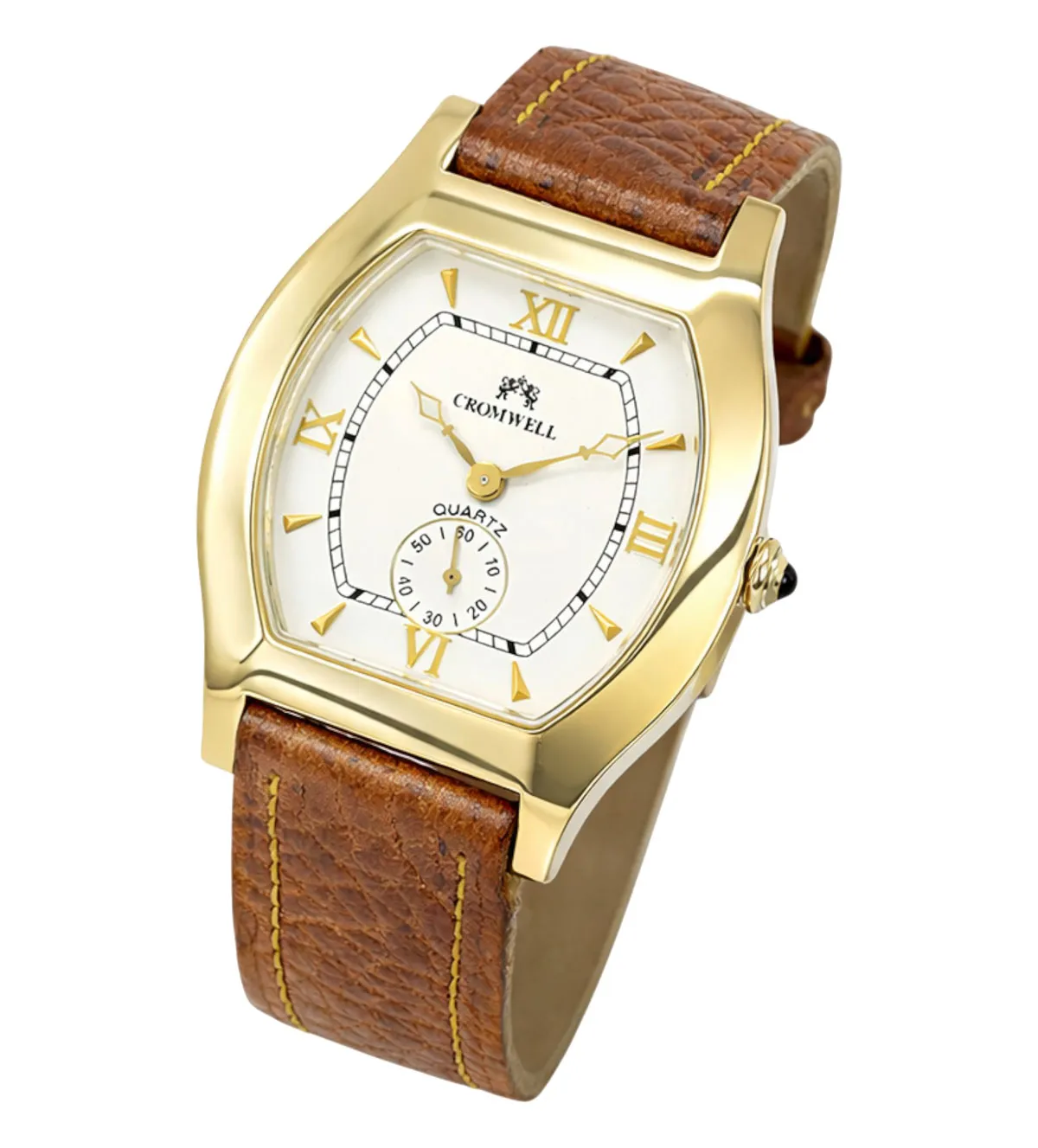 reloj de oro para hombre con correa d