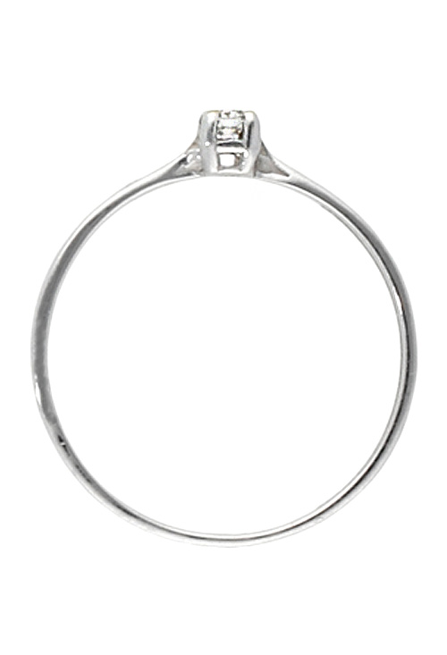 anillo de compromiso oro blanco solitario cruzado foto cenital precio barato joyeria online 026_15527-008_01