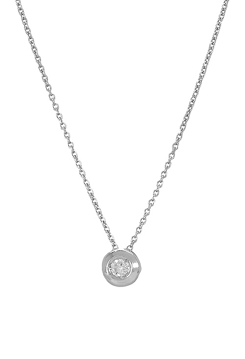 joyas para novias gargantilla con diamante en oro blanco para mujer o novia a precios baratos