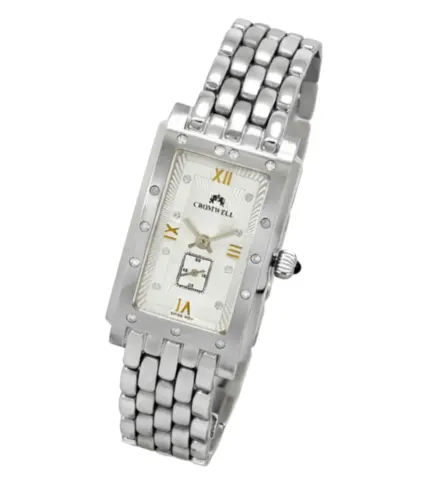 reloj de oro blanco 18 ktes con brillantes marca Cromwell para mujer
