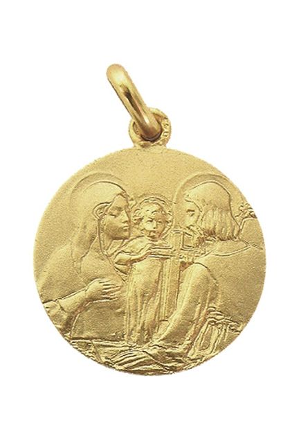Medalla oro Sagrada Familia