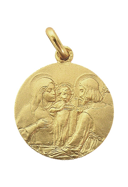 Medalla oro Sagrada Familia