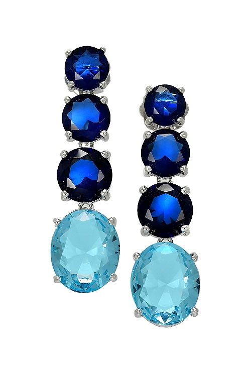 pendientes largos cristales swarovski de tonos azules foto frontal 280_2022133-Z_01