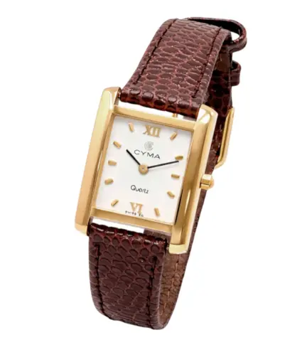 reloj de oro 18k caja rectangular con correa 231_1848837-884N