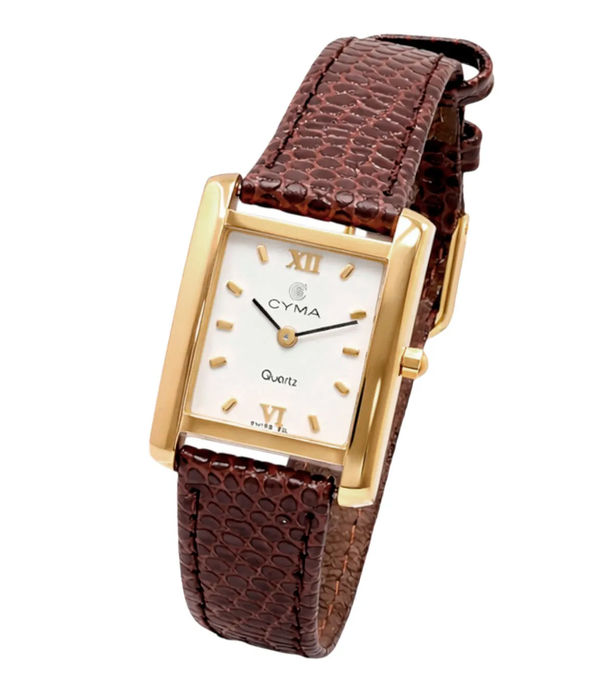 reloj de oro 18k caja rectangular con correa 231_1848837-884N