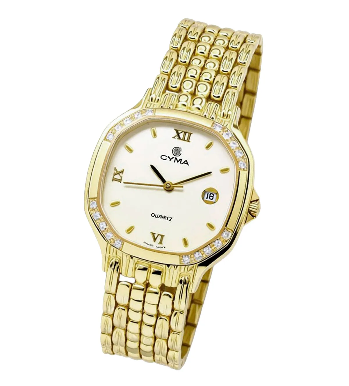 reloj de oro 18k con brillantes para mujer marca CYMA 231_1824737_01