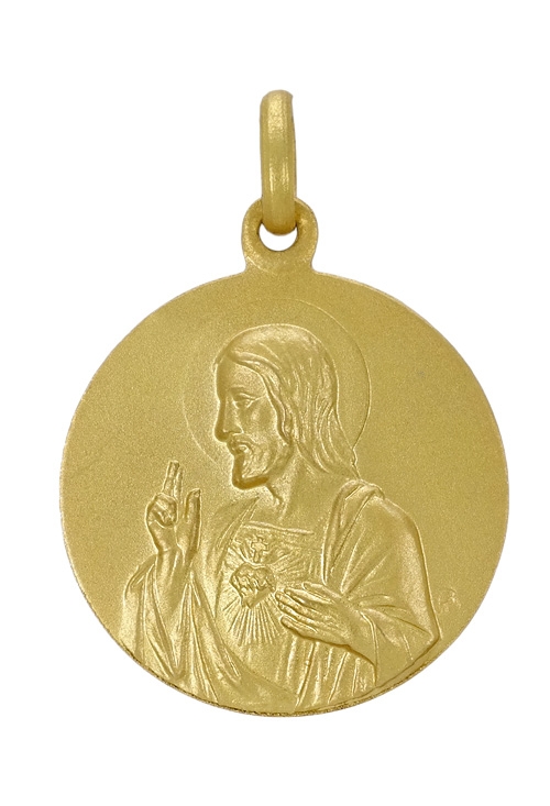 Medalla escapulario Sagrado Corazón