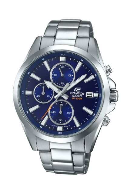Reloj Casio cronógrafo Edifice caja y correa de acero 075_EFV-560D-2AVUEF