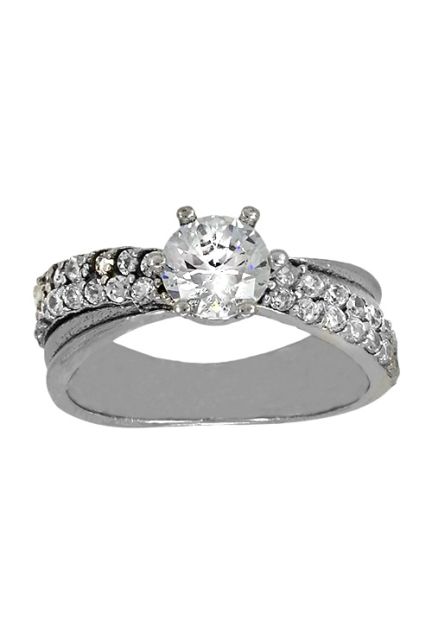 sortija plata con circonitas hombros cruzados joyas en plata para mujer en venta online a precios baratos 037_E14-020