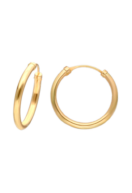 pendientes de aro oro amarillo 24 mm de diámetro 030_1649-22 foto principal