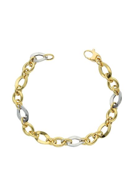 pulsera oro bicolor 18 ktes asas foto principal 243_468-01129