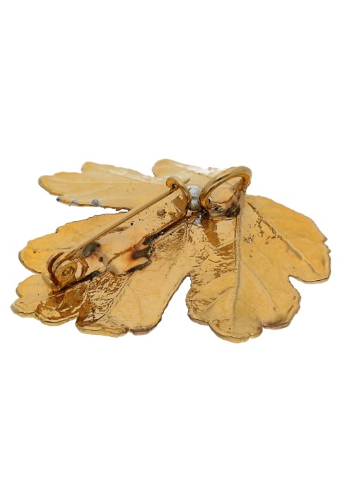 colgante y broche solapa hoja de arce bañada en oro foto trasera 270_ARCE-BOSQ-A-5-5B_03