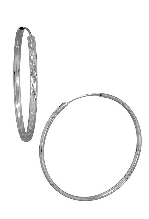 pendientes plata criollas chanela media caña lapidada foto principal para web el rubi joyeros