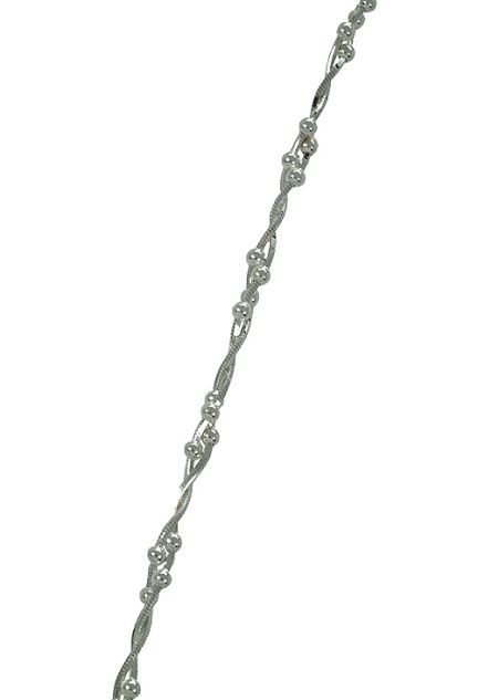 gargantilla plata doble cadena modelo muy actual vista tramo 240_I3-25C