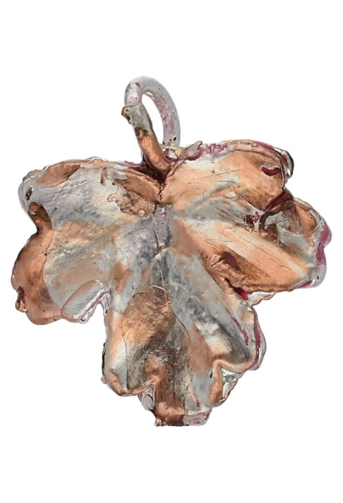 hoja natural de arce recubierta de plata en dos tonos vista principal 270_ARCE-BOSQ-3-3