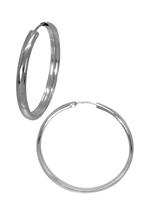 pendientes de aro criollas de plata 291_AMC4-40 foto para web el rubi joyeros