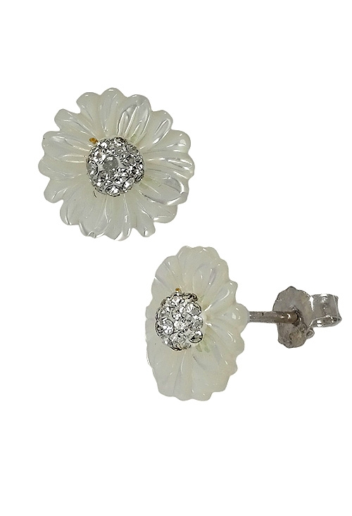 pendientes nacar y plata forma flor vista lateral 295_PPBR34285_01