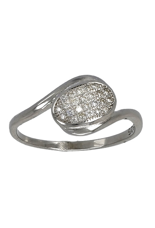 anillo de plata con circonitas motivo oval brazo tu y yo foto frontal 271_PANI1710