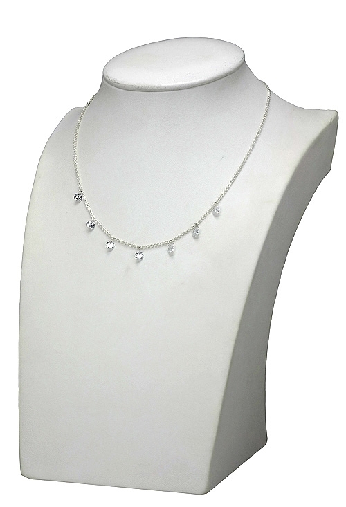 Gargantilla de plata y cristales swarovski 266_026432-31-DC-1-1 (Collares y gargantillas) foto expositor
